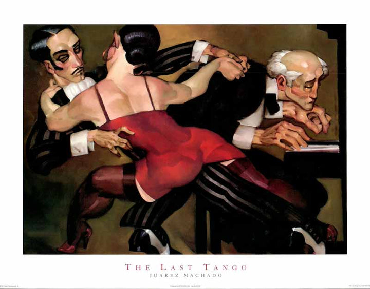 The Last Tango by Juarez Machado - 11 X 14 Inches (Art Print)