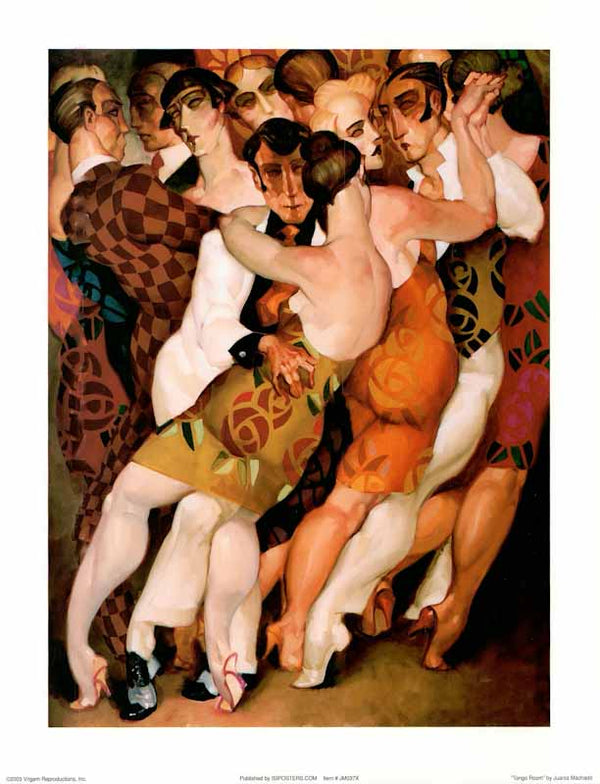 Tango Room by Juarez Machado - 11 X 14 Inches (Art Print)