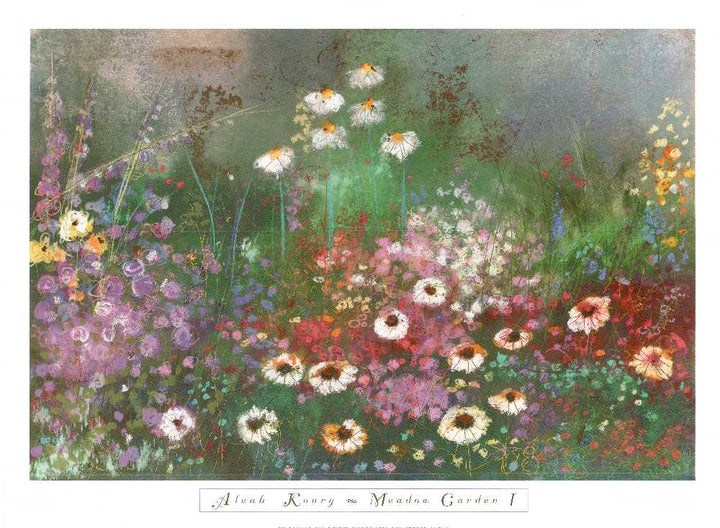 Meadow Garden I by Aleah Koury - 26 X 35 Inches (Art Print)