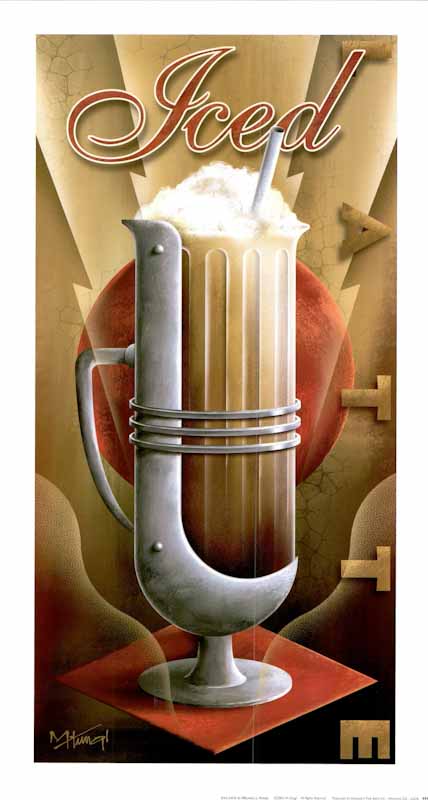 Iced Latte by Michael L Kungl - 12 X 22 Inches (Art Print)