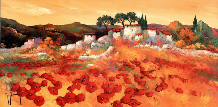 Provence Dorée by Roger Keiflin - 20 X 40 Inches (Art Print)