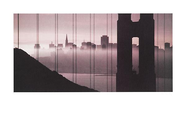 San Francisco by Martha Ley - 18 X 28 Inches (Art Print)