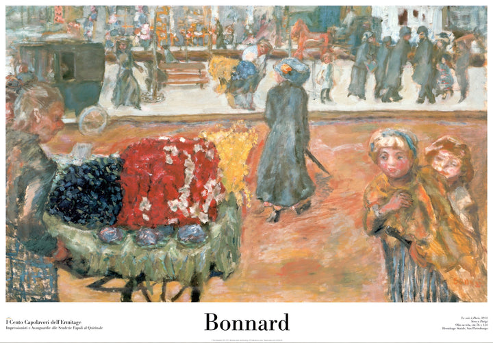 Evening in Paris, 1911 by Pierre Bonnard - 28 X 40 Inches (Art Print)