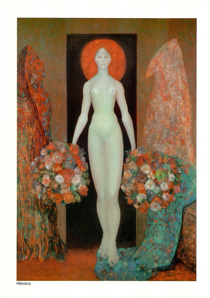 Heliodora by Leonor Fini - 11 X 16 Inches (Offset Lithograph)