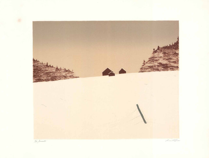 Brunante, 1978 by Roland Pichet - 22 X 30 Inches (Etching Titled, Numbered & Signed) 05/50