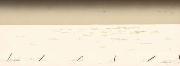 The Return, 1978 by Roland Pichet - 11 X 30 Inches (Etching Titled, Numbered & Signed) 02/75