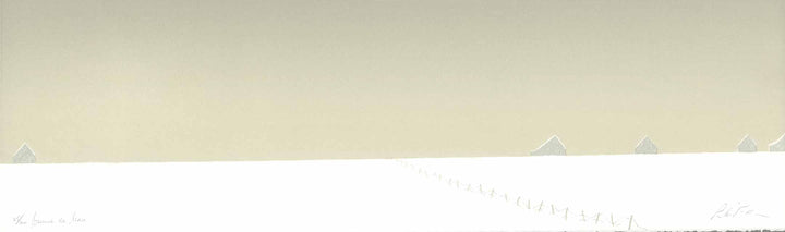 Brume de Mars, 1981 by Roland Pichet - 11 X 30 Inches (Etching Titled, Numbered & Signed) 25/100