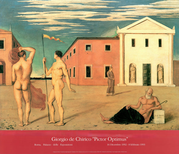 Departure of the Argonauts by Giorgio De Chirico - 28 X 32 Inches (Art Print)