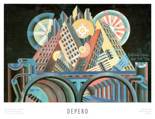 Depero by Siae - 28 X 36 Inches (Art Print)