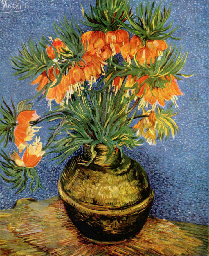 Hanging Fritillaries , 1887 by Vincent Van Gogh - 24 X 32 Inches (Art Print)