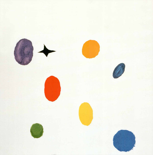 There was a Little Magpie, 1928 by Joan Miro - 28 X 28 Inches (Art Print)