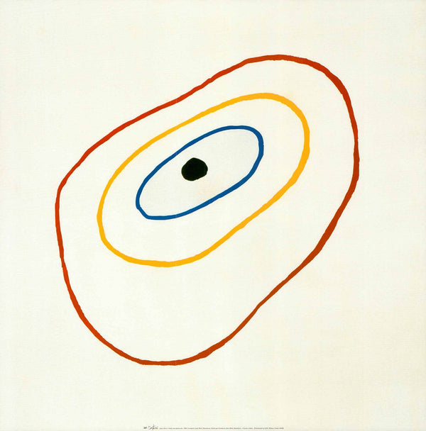 There was a Little Magpie, 1928 by Joan Miro - 28 X 28 Inches (Art Print)