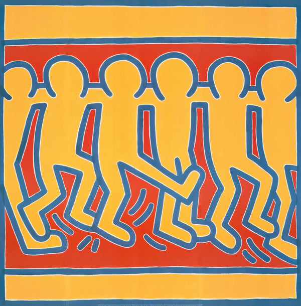 Untitled #3, 1988 by Keith Haring - 28 X 28 Inches (Art Print)