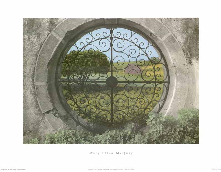 Estoy Gate by Mary Ellen McQuay - 11 X 14 Inches (Art Print)