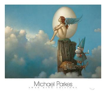 Magic Spring by Michael Parkes - 16 X 20 Inches (Art Print)