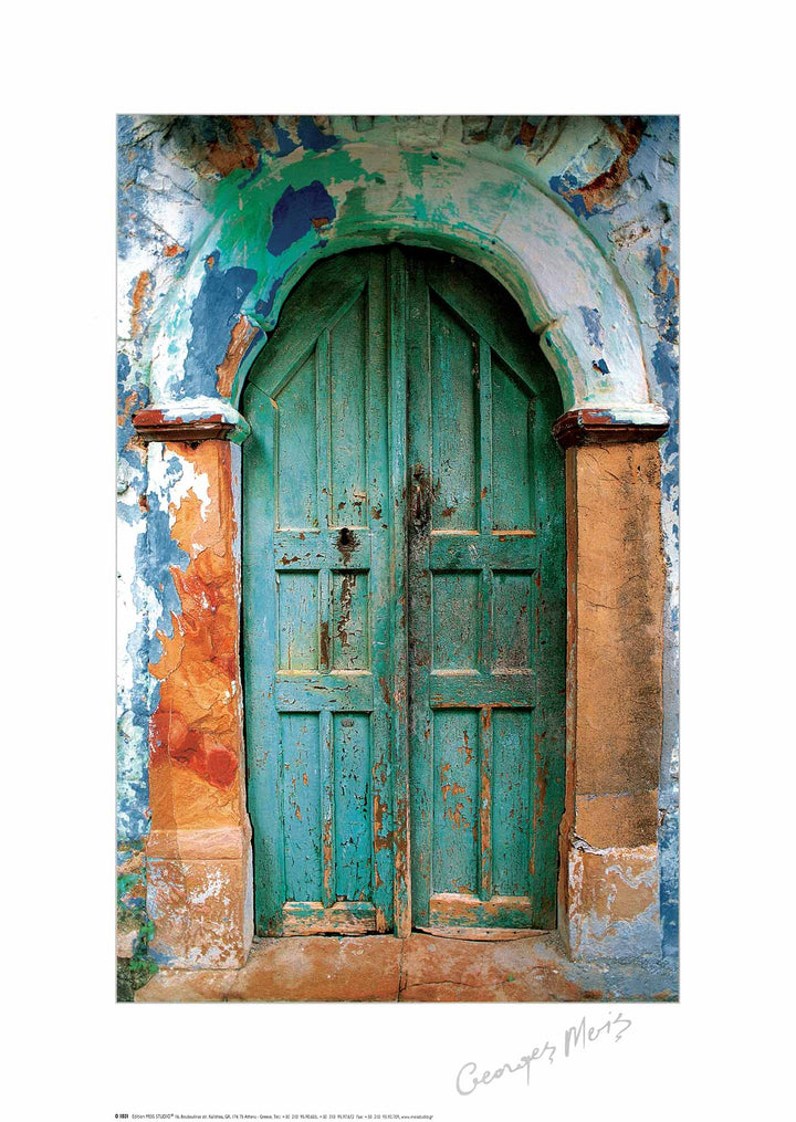 Arched Doorway by George Meis - 20 X 28 Inches (Art Print)