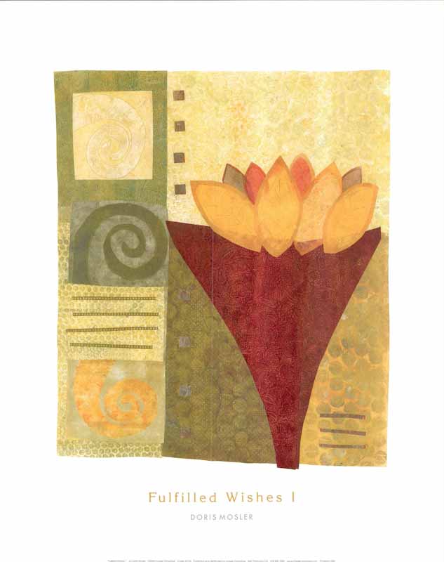 Fulfilled Wishes I by Doris Mosler - 16 X 20 Inches (Art Print)