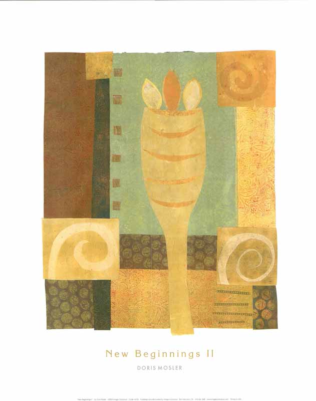 New Beginnings II by Doris Mosler - 16 X 20 Inches (Art Print)