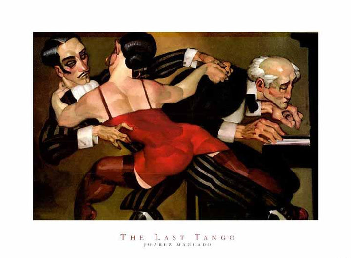 The Last Tango by Juarez Machado - 24 X 32 Inches (Art Print)