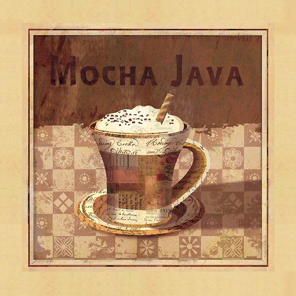 Mocha Java by Linda Maron - 10 X 10 Inches (Art Print)