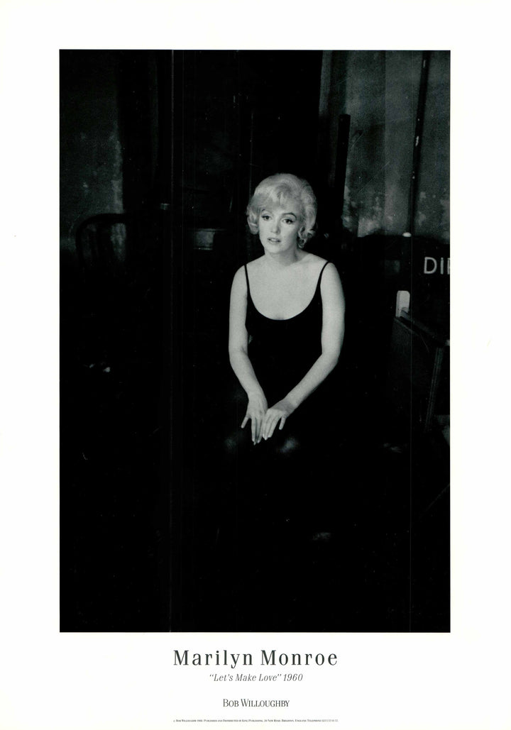 Marilyn Monroe "Let's Make Love" 1960 by Bob Willoughby - 20 X 28 Inches (Art Print)