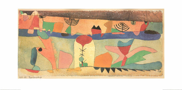 Parkland, 1920 by Paul Klee - 20 X 40 Inches (Art Print)