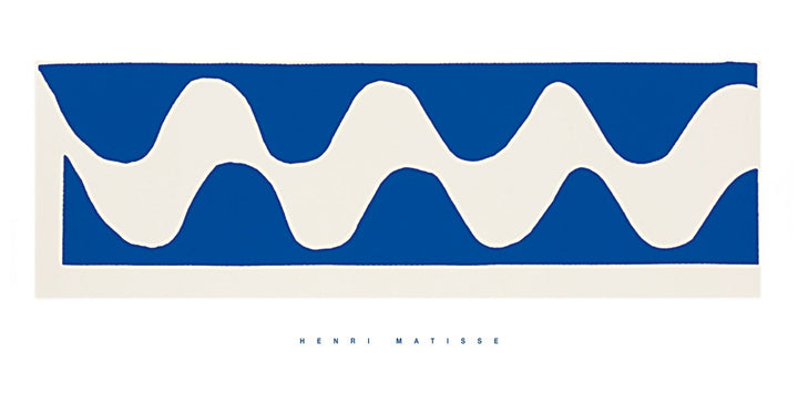 The Wave, 1952 by Henri Matisse - 20 X 40 Inches (Silkscreen / Sérigraphie)