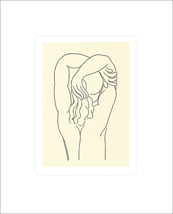 Hommage - quelle soie aux baumes, 1932 by Henri Matisse - 20 X 24 Inches (Silkscreen / Sérigraphie)