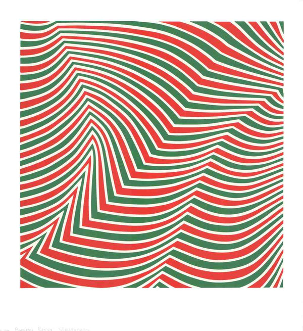Twirling Retina, 1965 by Marcel Barbeau - 26 X 28 Inches (Silkscreen / Serigraph)