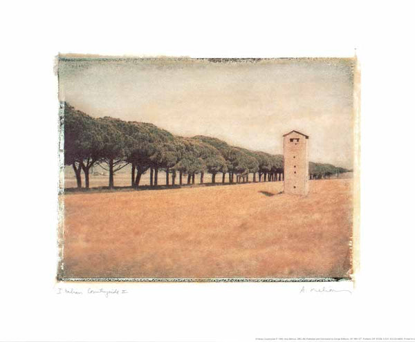 Italian Countryside II, 1999 by Amy Mellous - 14 X 17 Inches (Art Print)