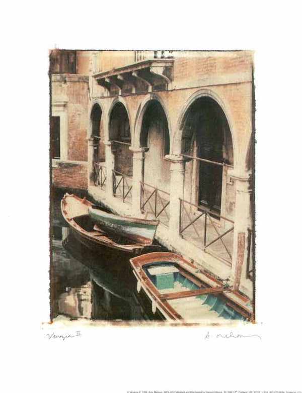 Venezia II, 1999 by Amy Mellous - 11 X 14 Inches (Art Print)