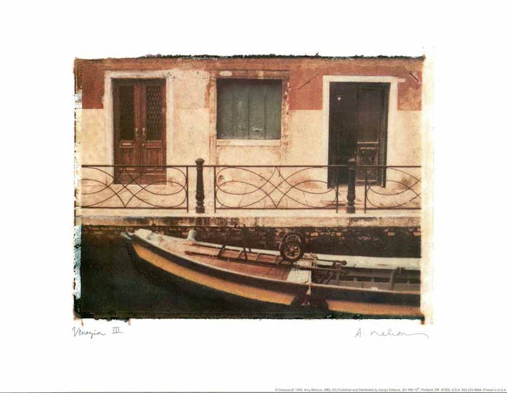 Venezia III, 1999 by Amy Mellous - 11 X 14 Inches (Art Print)