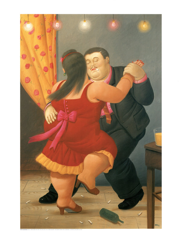 Dancers, 2000 by Fernando Botero - 24 X 32 Inches (Art Print)