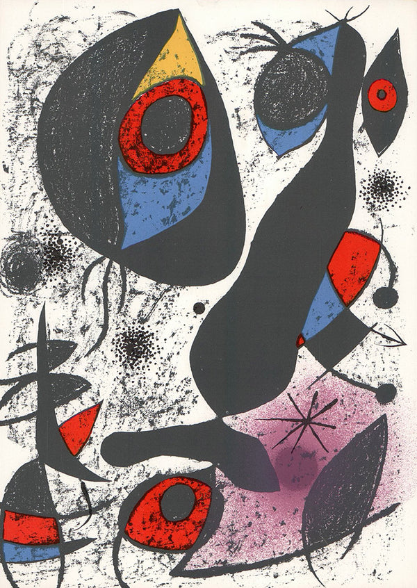 Miro a l’Encre I, 1972 (Cramer 161) by Joan Miro - 10 X 14 Inches (Lithograph)