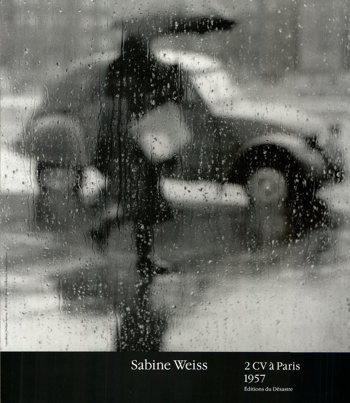 2 CV à Paris, 1957 by Sabine Weiss - 16 X 18 Inches (Art Print)
