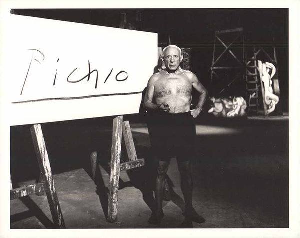 La signature de Picasso, 1965 Photography by Edward Quinn - 10 X 12 Inches (Art Print)