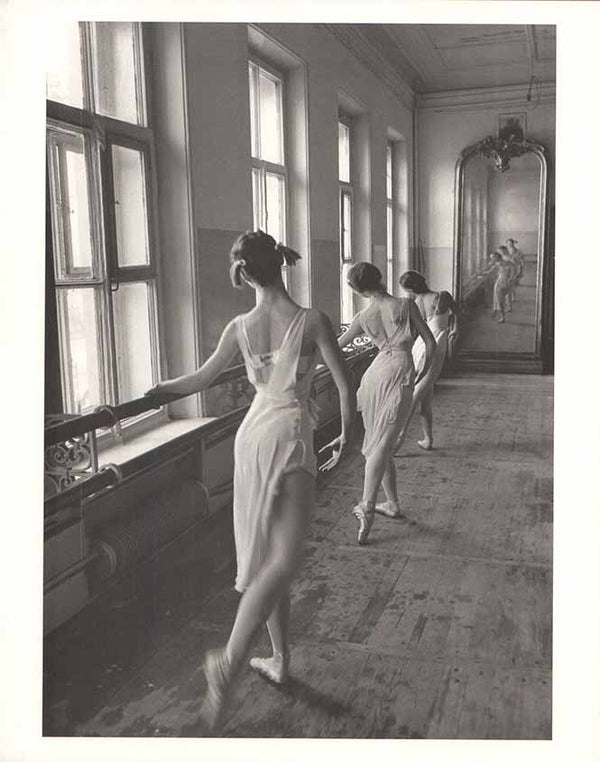 Bolshoi Ballet School, Moscow, 1958 by Cornell Capa - 10 X 12 Inches (Art Print)
