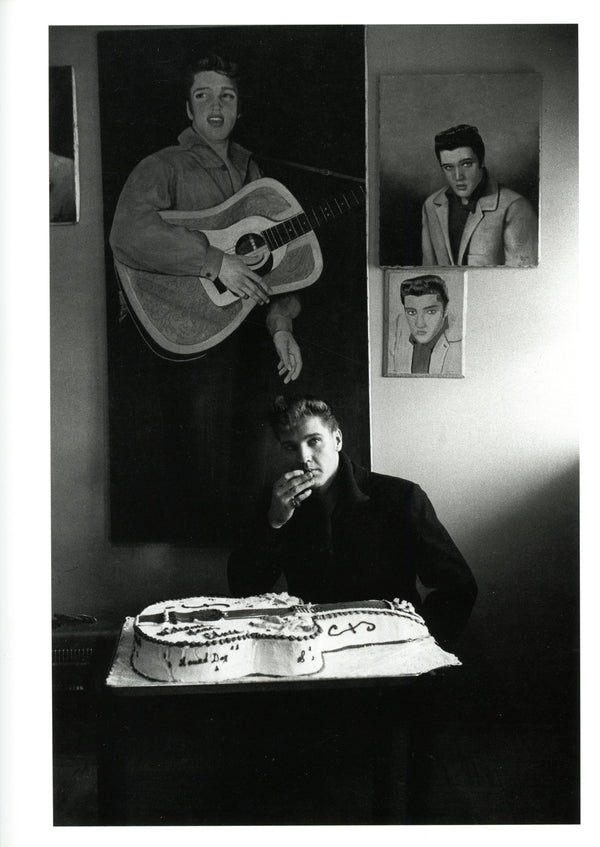 Elvis Presley's birthday, Graceland, 1960 by Henri Dauman - 10 X 12 Inches (Offset Lithograph)