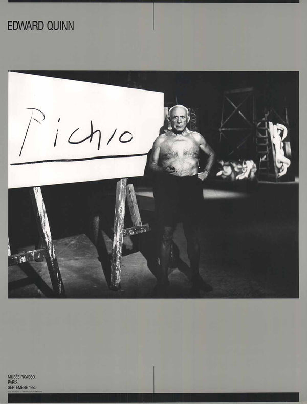 La signature de Picasso, 1965 Photography by Edward Quinn - 18 X 24 Inches (Offset Lithograph)