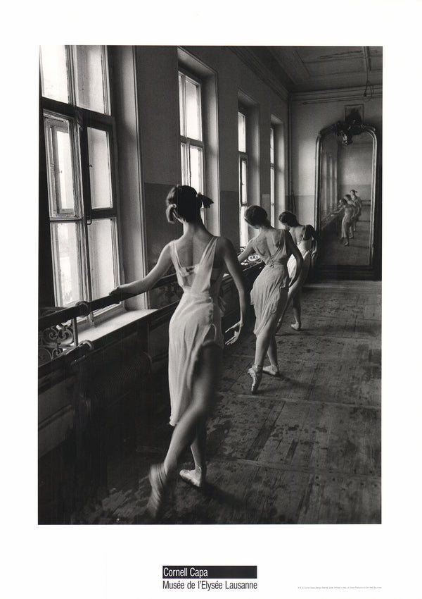 Bolshoi Ballet School, Moscow, 1958 by Cornell Capa - 20 X 28 Inches  (Offset Lithograph)