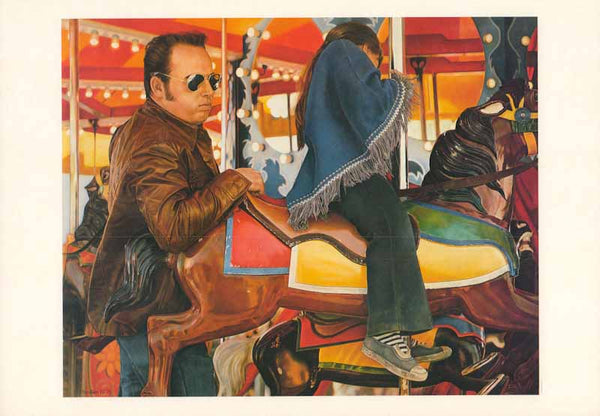 Free Ride, 1977-8 by Joseph Devellano  - 11 X 16 Inches (Art Print)