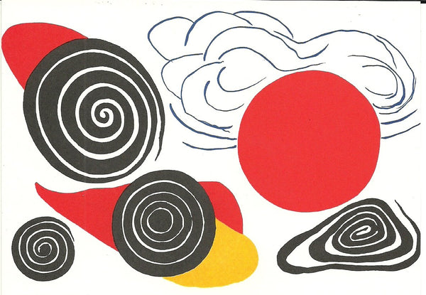 Gouache, 1973-1974 by Alexander Calder - 4 X 6 Inches (Postcard)