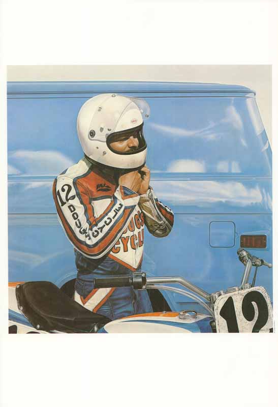 Buck, 1979 by Joseph Devellano - 11 X 16 Inches (Art Print)