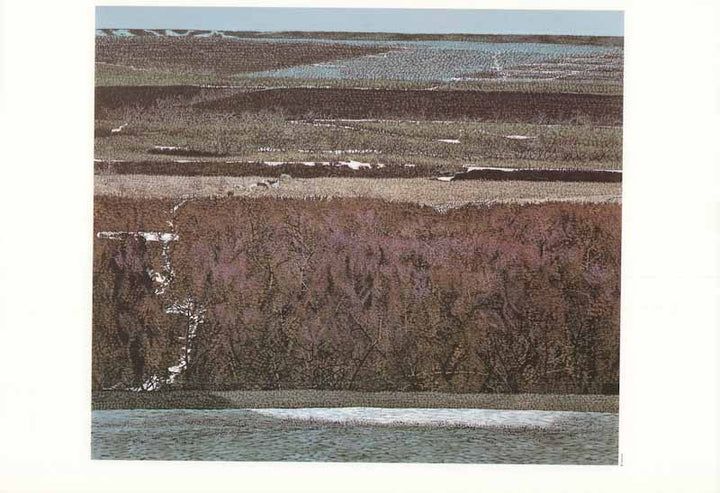 Pasture, 1979 by Ivan Eyre - 11 X 16 Inches (Art Print)