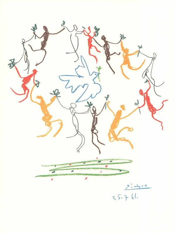 Youth Round, 1961 by Pablo Picasso - 20 X 26 Inches (Art Print)
