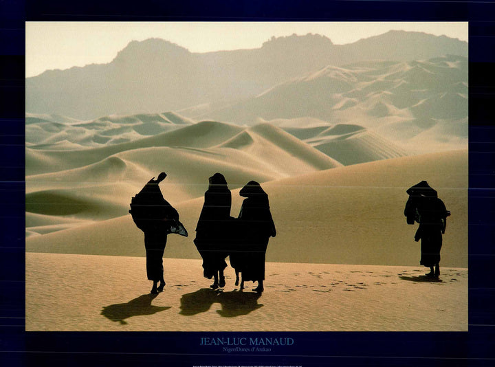 Niger, Dunes d'Arakao by Jean-Luc Manaud - 24 X 32 Inches (Art Print)