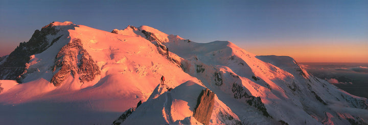 Massif du Mont Blanc by Franck Charel - 20 X 59 Inches (Art Print)
