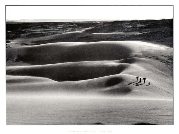 Borkou Landscape - Tchad, 1976 by Raymond Depardon - 34 X 45 Inches (Offset Lithograph)