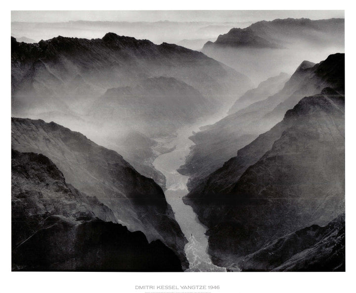 Les Gorges de Wu-Shan-Yangtze, 1946 by Dmitri Kessel -34 X 41 Inches (Art Print)