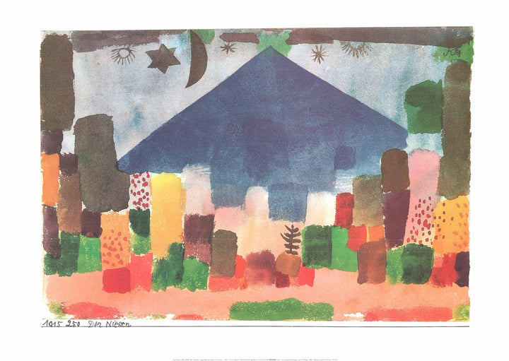 The Sneeze, 1915 by Paul Klee - 20 X 28 Inches (Art Print)